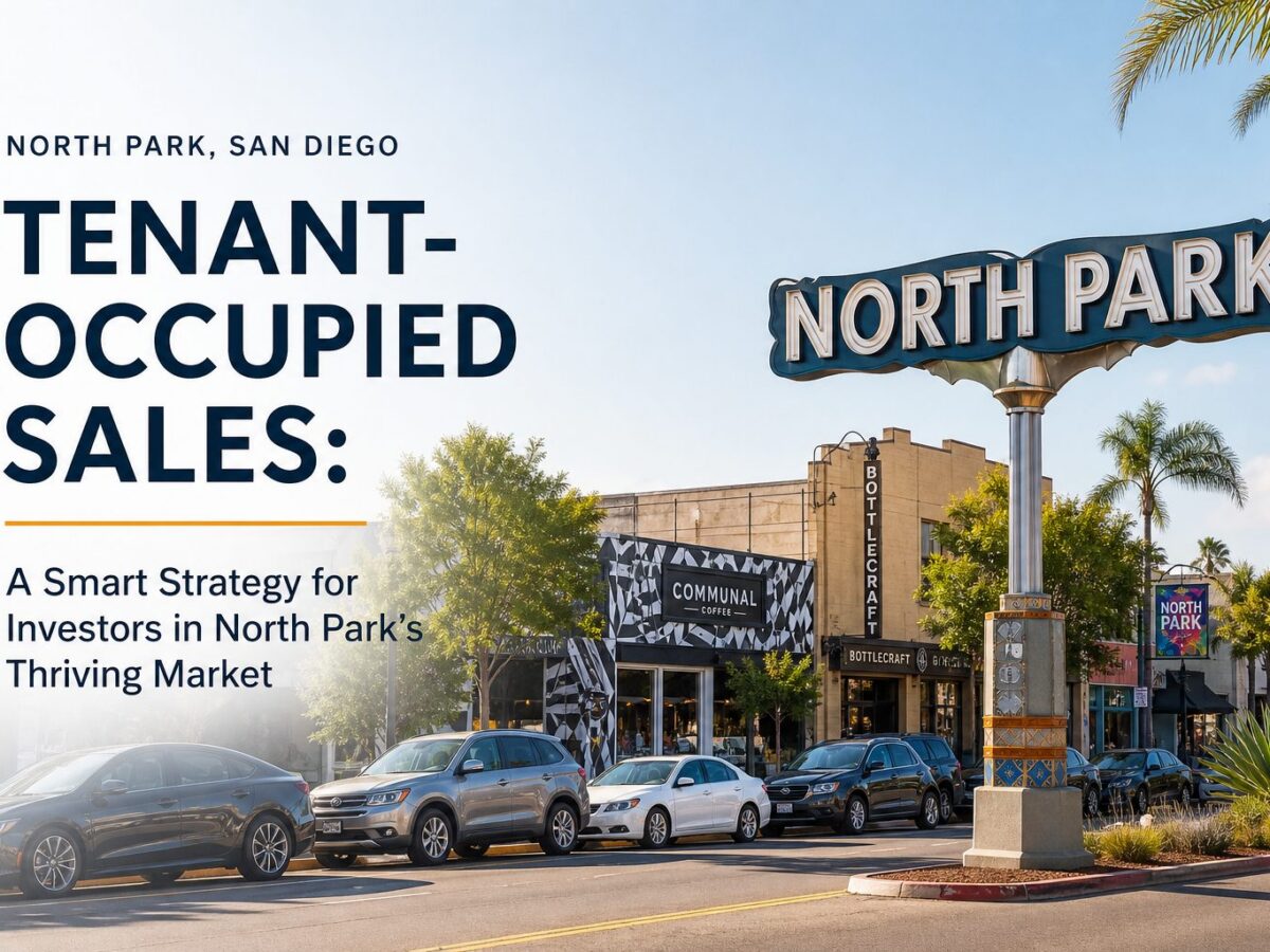 Can I Sell a House in North Park With a Tenant in It?